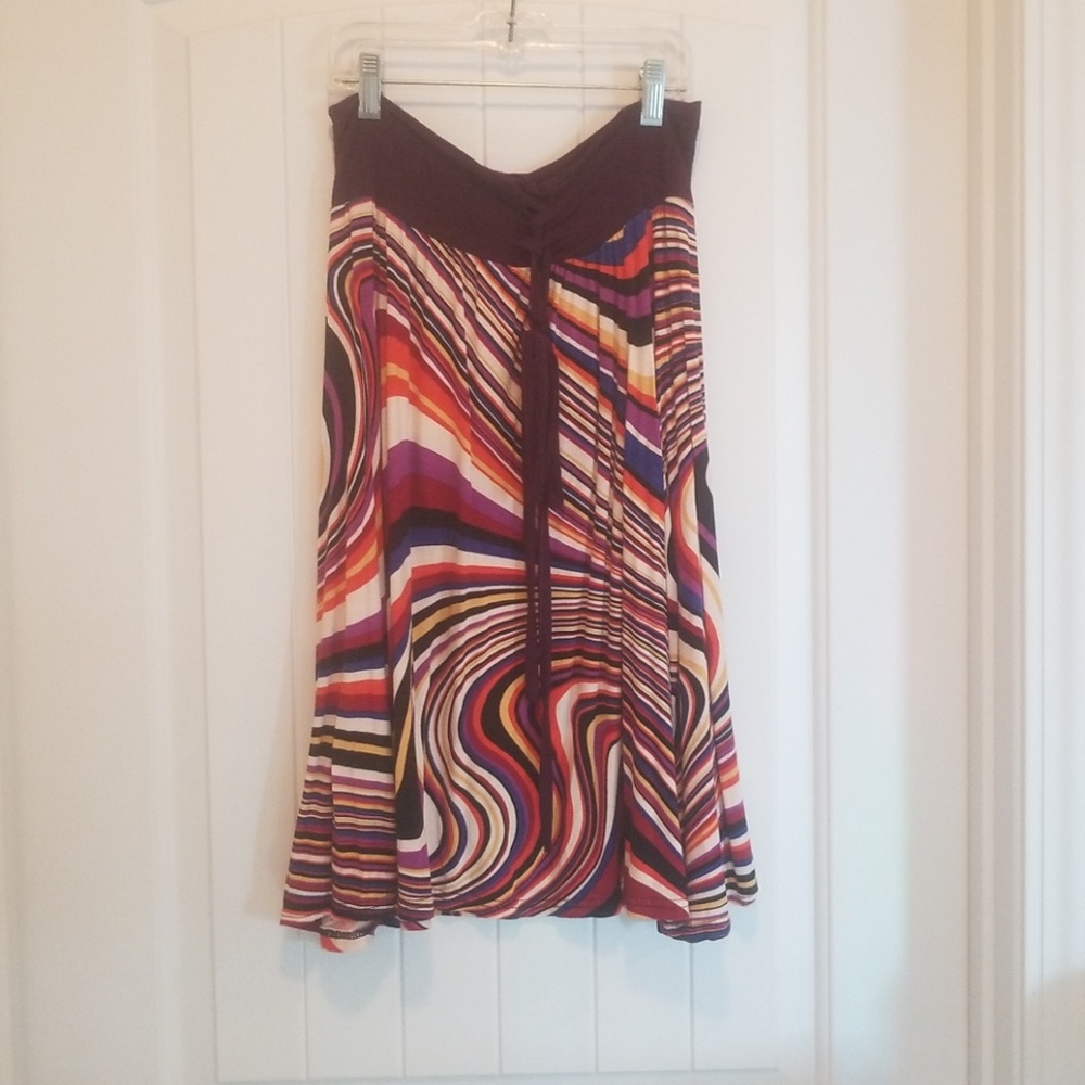 Psychedlic Midi-skirt